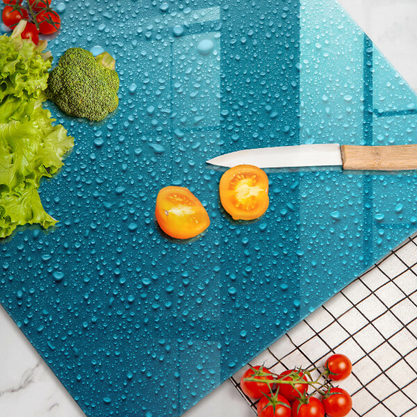 Induction hob protector Drops of water