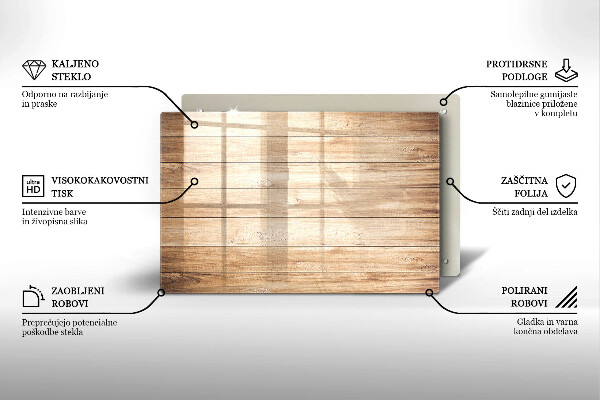 Worktop saver Wooden planks