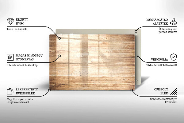 Worktop saver Wooden planks