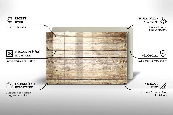 Worktop saver Wooden planks