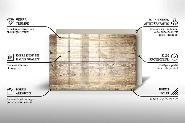 Worktop saver Wooden planks