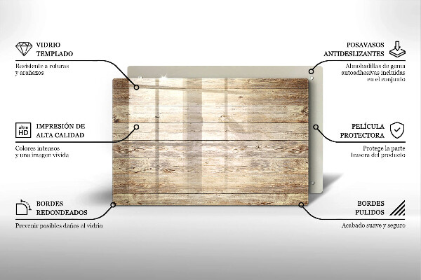 Worktop saver Wooden planks
