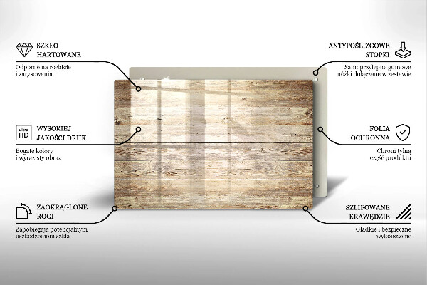 Worktop saver Wooden planks