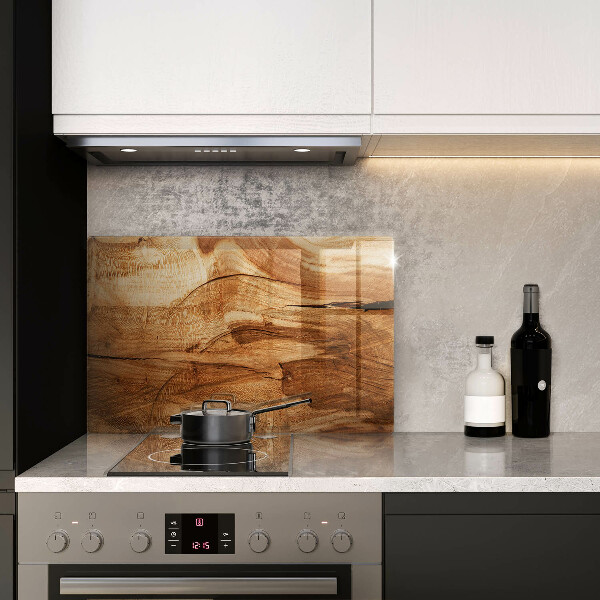 Worktop saver Wooden board texture