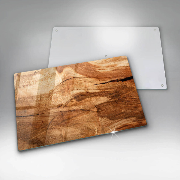 Worktop saver Wooden board texture