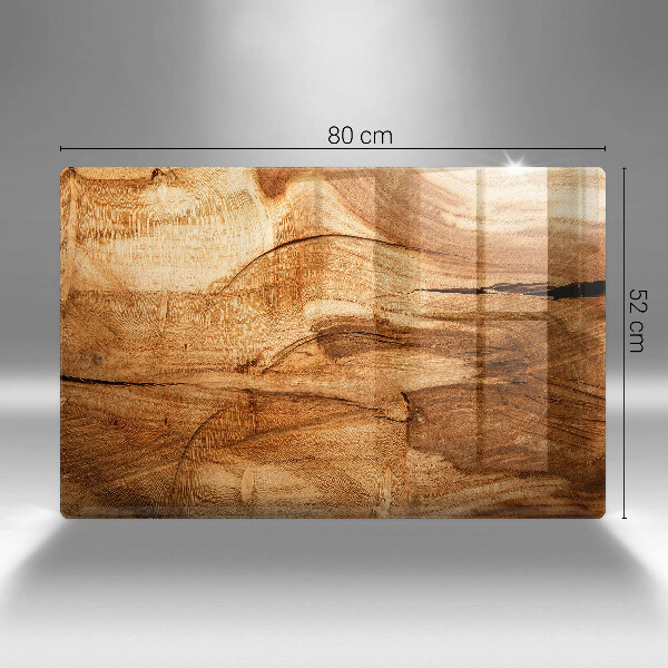 Worktop saver Wooden board texture