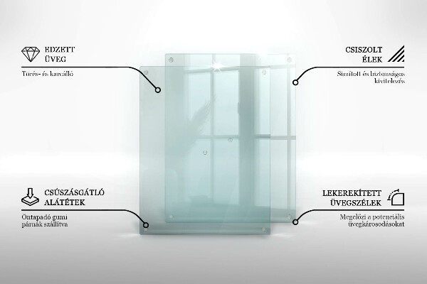 Transparent induction hob protector 2x16x20 in