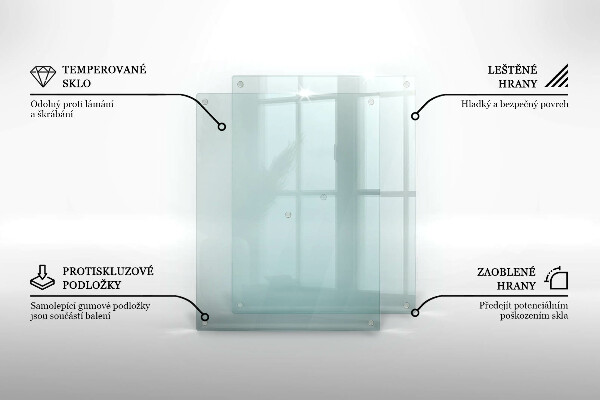 Transparent induction hob protector 2x16x20 in