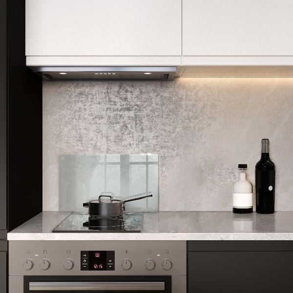 Transparent glass worktop protector 20x12 in