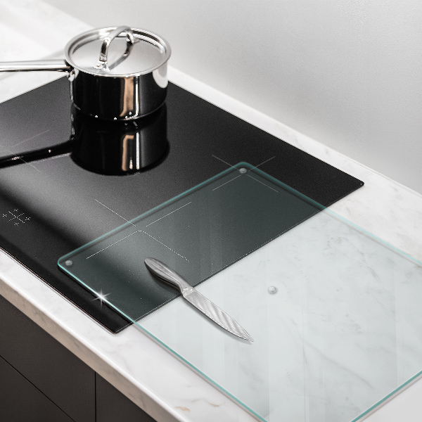 Transparent worktop heat protector 20x16 in