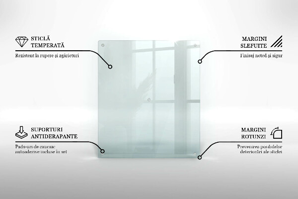 Transparent kitchen worktop saver 24x20 in