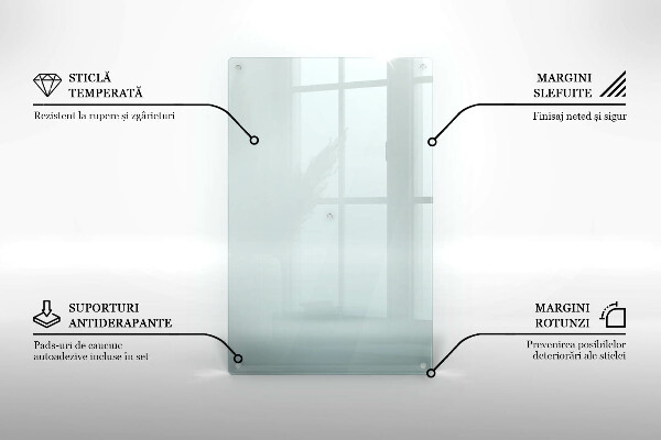 Transparent induction hob cover 31x20 in