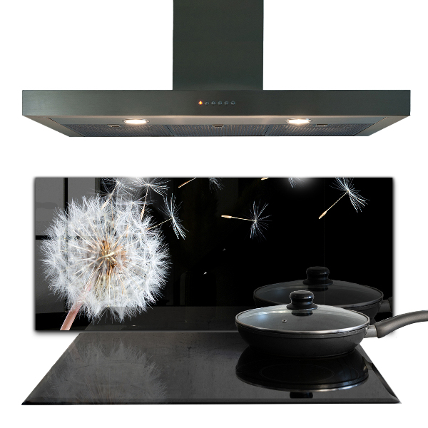 Kitchen wall panels Dandelion dandelion in the wind
