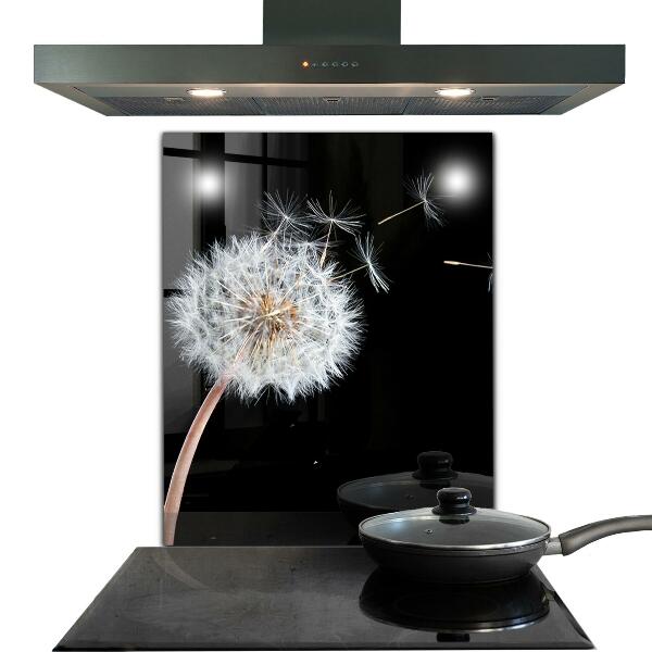 Kitchen wall panels Dandelion dandelion in the wind