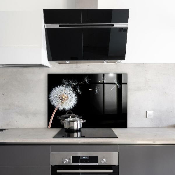 Kitchen wall panels Dandelion dandelion in the wind