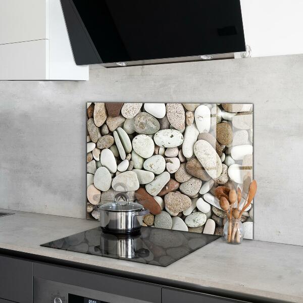 Oven splashback Stony beach