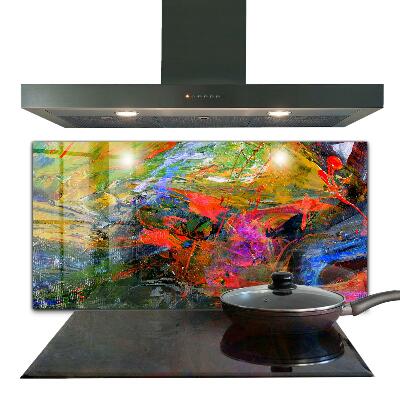 Kitchen wall panels Color explosion