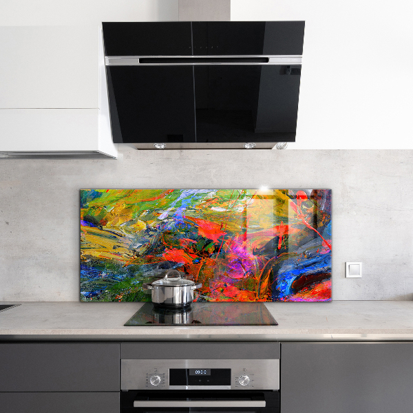 Kitchen wall panels Color explosion