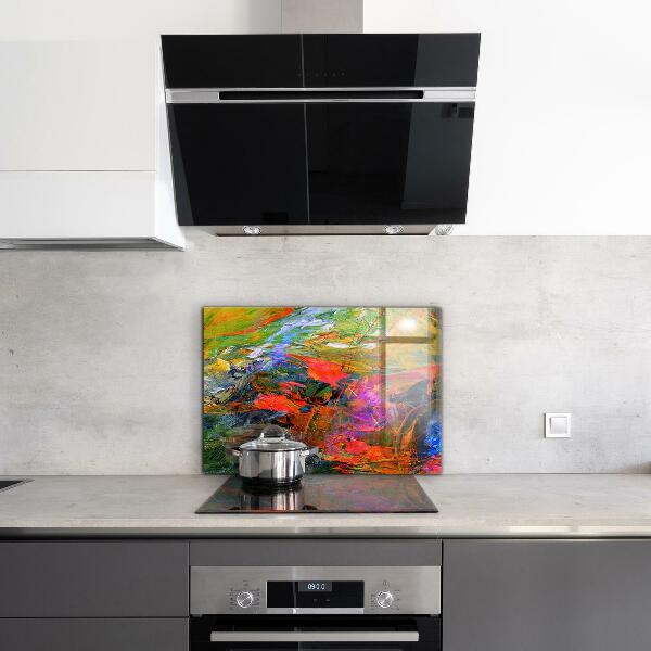 Kitchen wall panels Color explosion