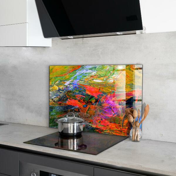 Kitchen wall panels Color explosion