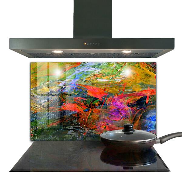 Kitchen wall panels Color explosion