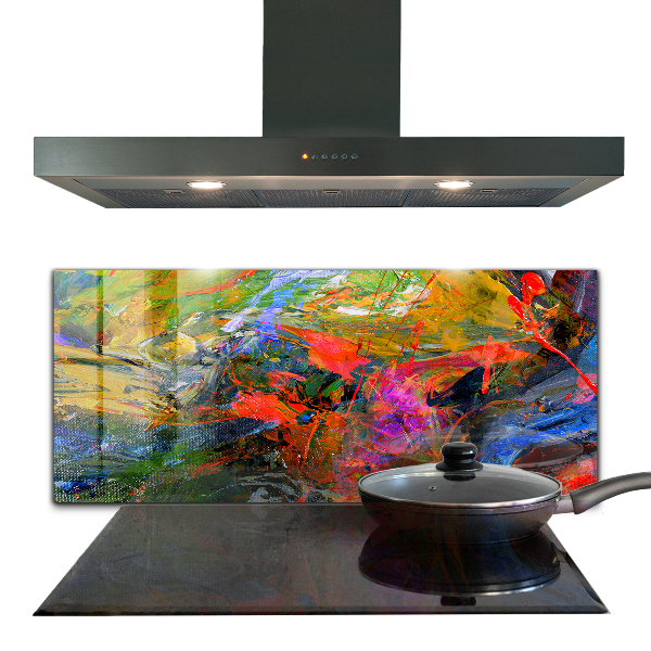 Kitchen wall panels Color explosion