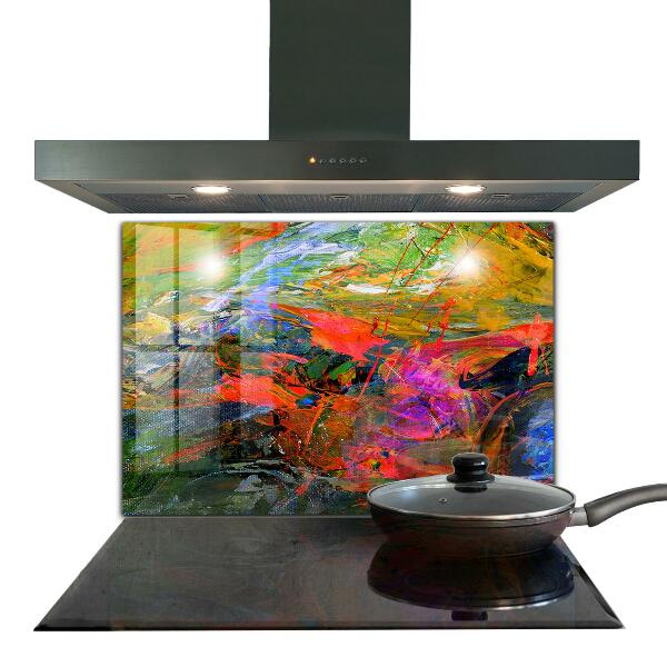 Kitchen wall panels Color explosion