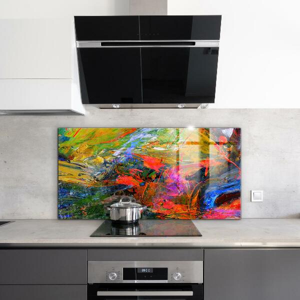 Kitchen wall panels Color explosion