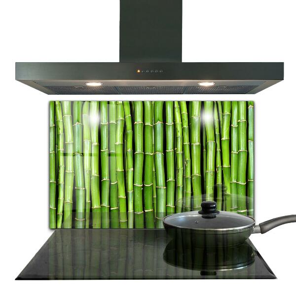 Kitchen wall panels Asian bamboo