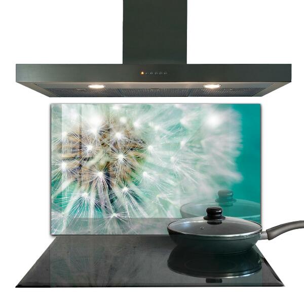 Kitchen wall panels Dandelion in the wind plant