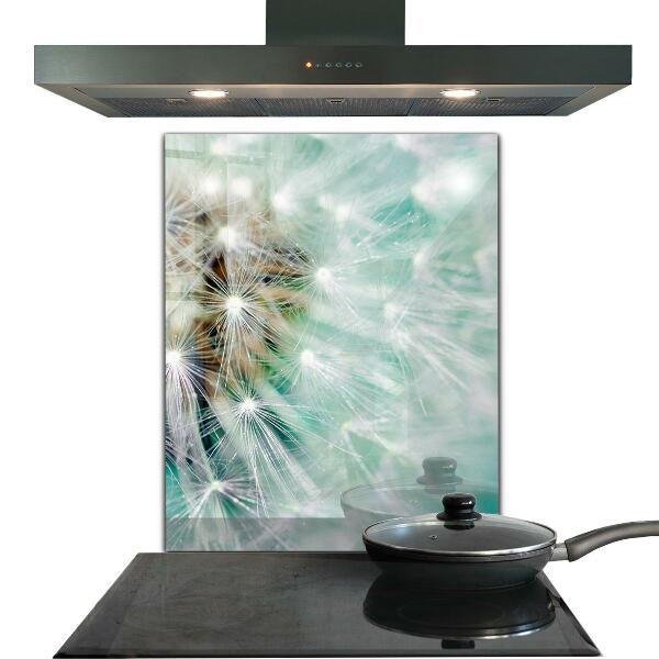 Kitchen wall panels Dandelion in the wind plant