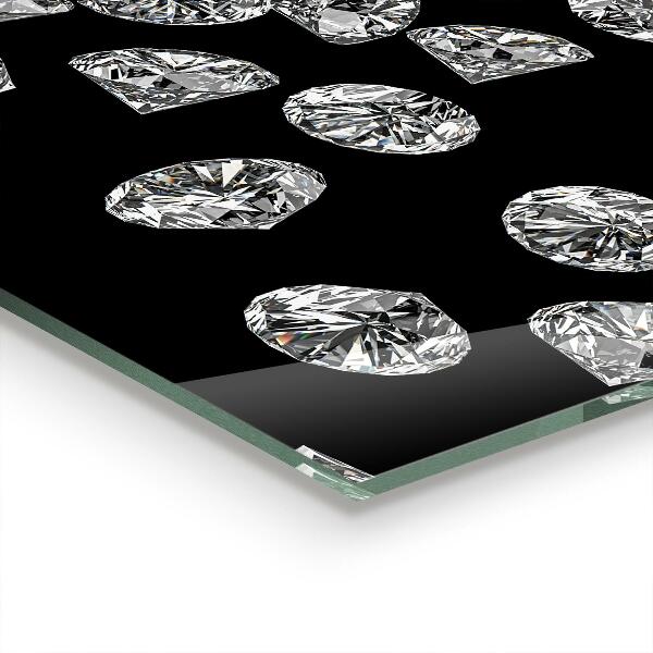 Kitchen wall panels Diamonds friends women