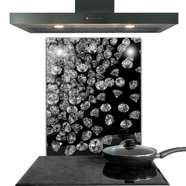 Kitchen wall panels Diamonds friends women