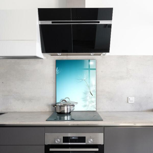 Kitchen wall panels Dandelion dandelion in the wind