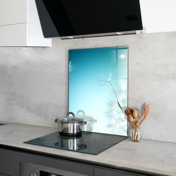 Kitchen wall panels Dandelion dandelion in the wind