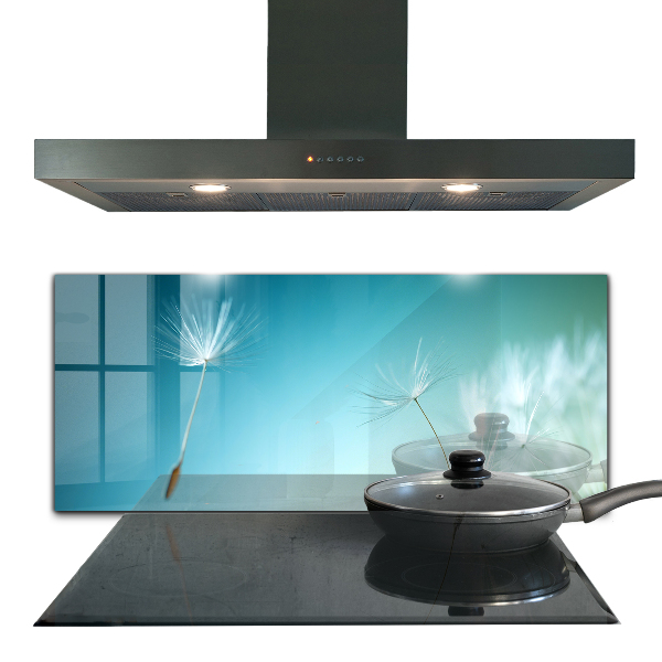 Kitchen wall panels Dandelion dandelion in the wind