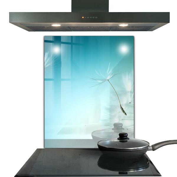 Kitchen wall panels Dandelion dandelion in the wind