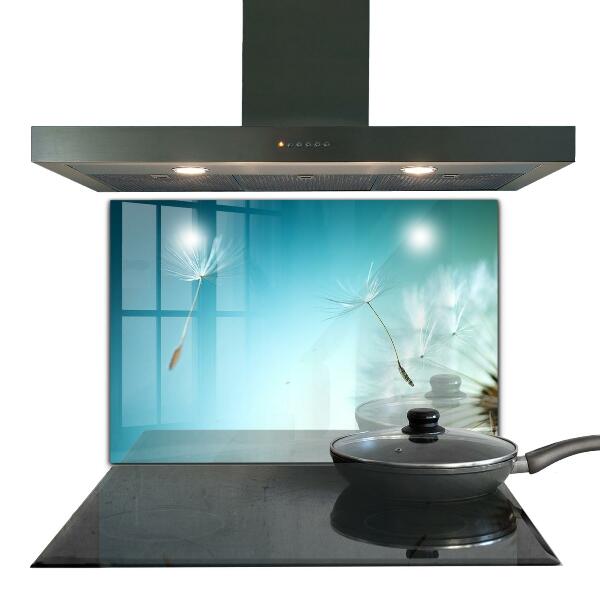 Kitchen wall panels Dandelion dandelion in the wind