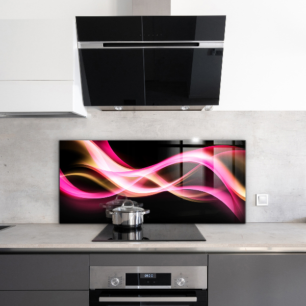 Kitchen wall panels Modern abstract vibration