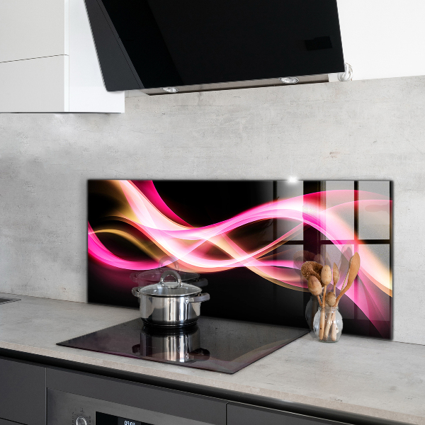 Kitchen wall panels Modern abstract vibration