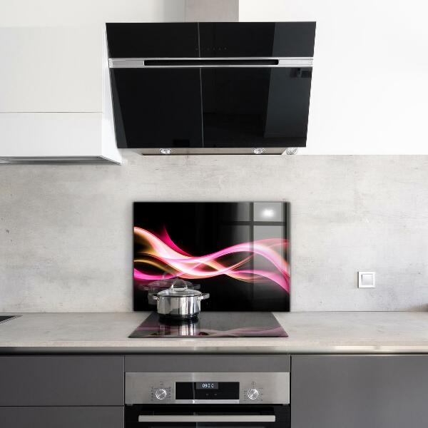 Kitchen wall panels Modern abstract vibration