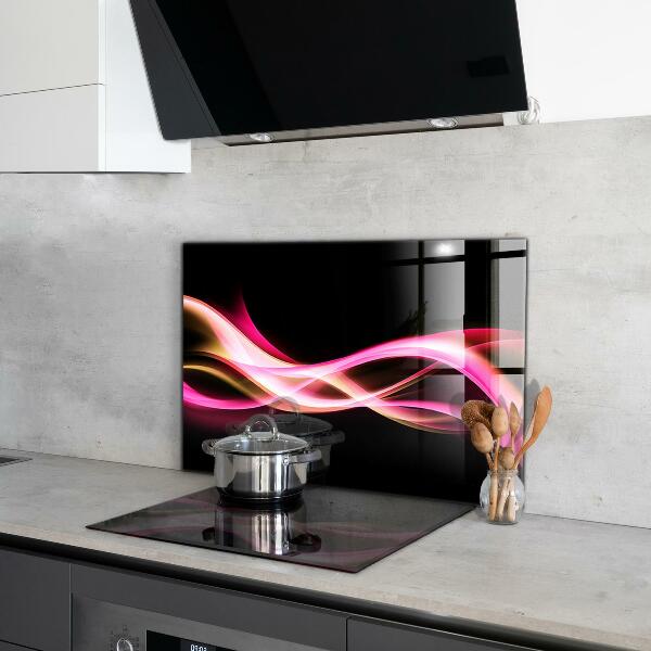 Kitchen wall panels Modern abstract vibration