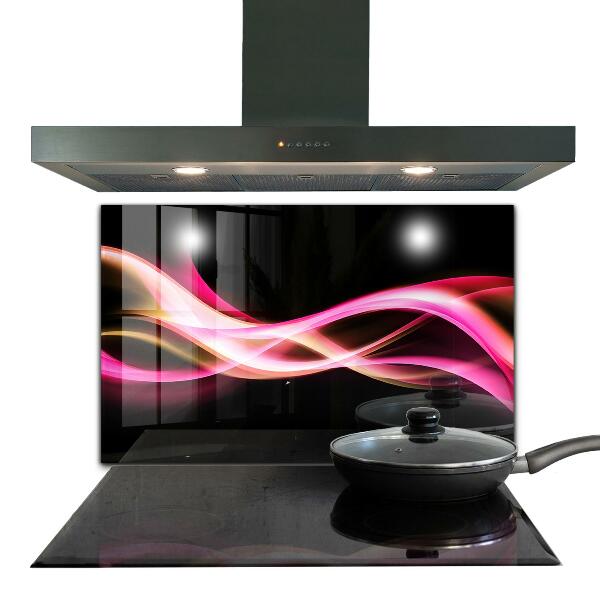 Kitchen wall panels Modern abstract vibration