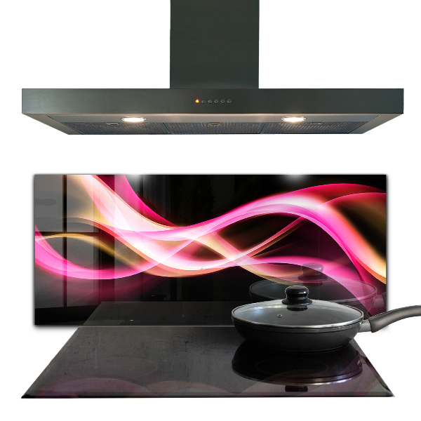 Kitchen wall panels Modern abstract vibration