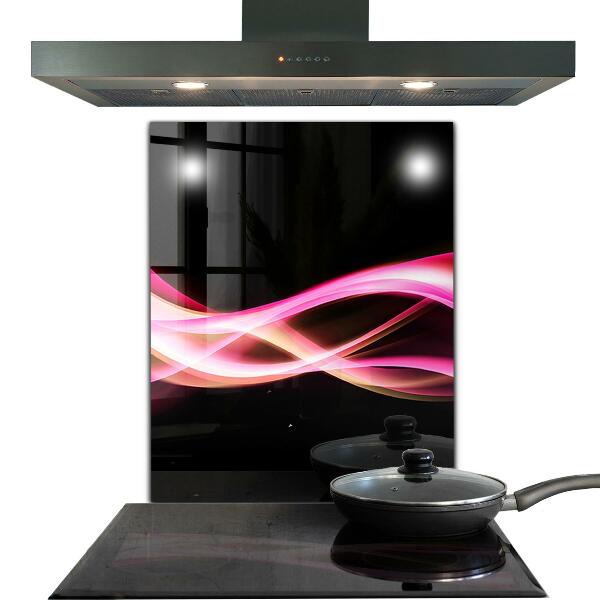 Kitchen wall panels Modern abstract vibration