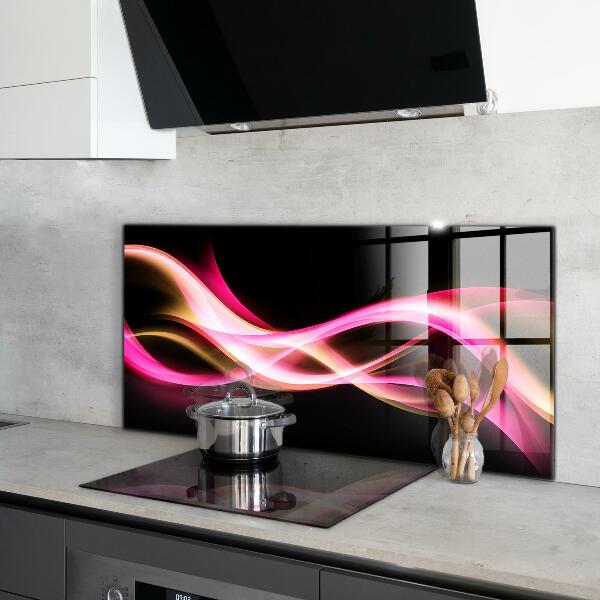 Kitchen wall panels Modern abstract vibration