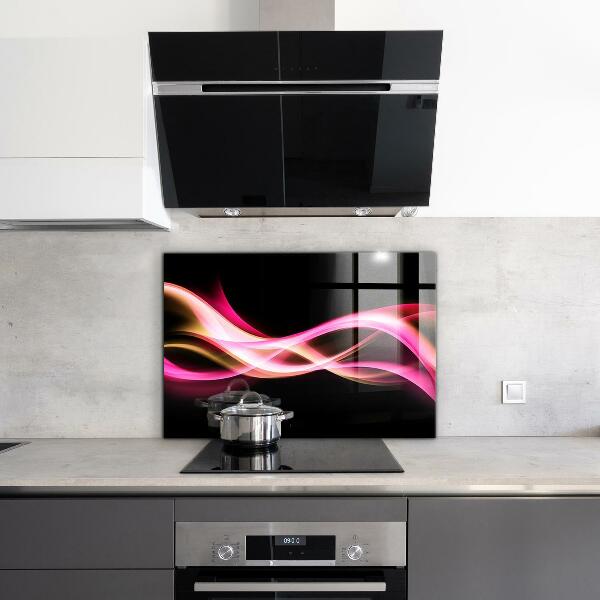 Kitchen wall panels Modern abstract vibration