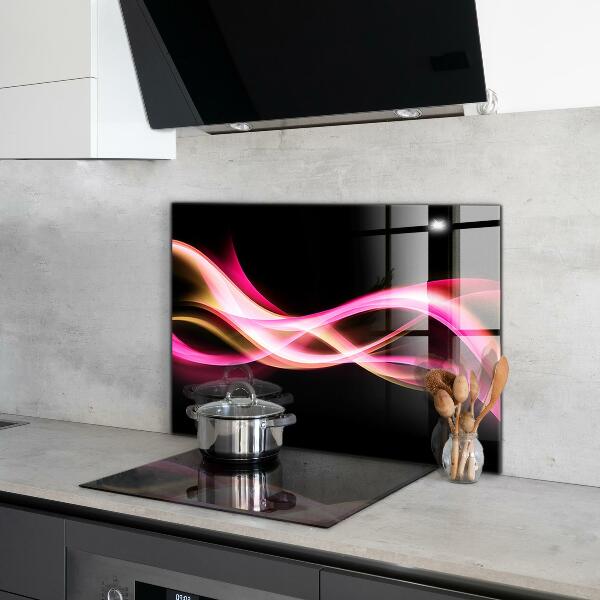 Kitchen wall panels Modern abstract vibration