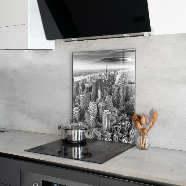 Kitchen glass panel Architecture of new york