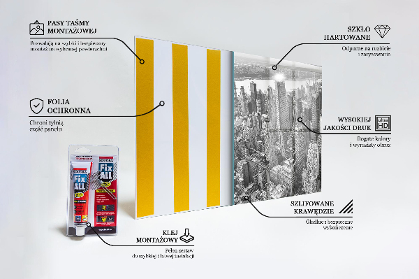 Kitchen glass panel Architecture of new york